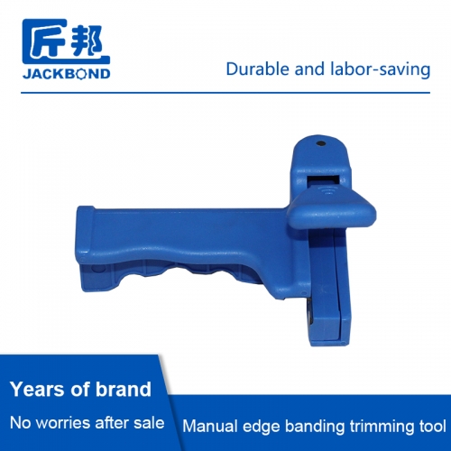 Manual edge banding trimming tool