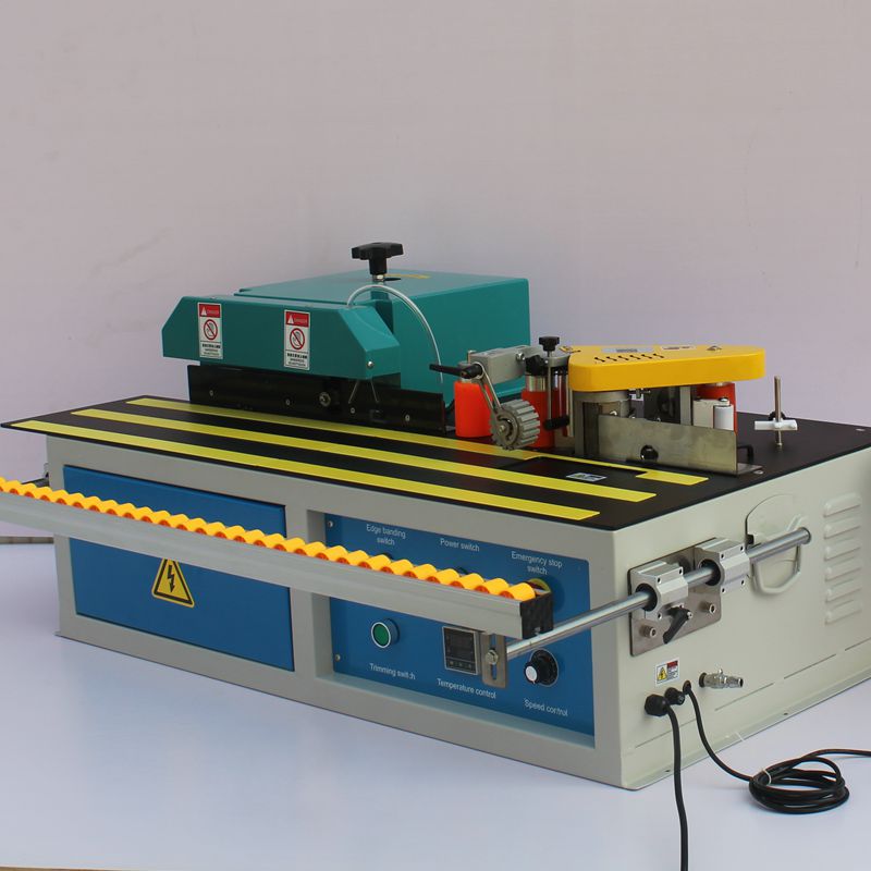 Woodworking machinery edge banding machine Woodworking small wood board machinery edge trimming equipment